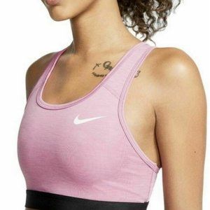 NWT Nike Womens Swoosh Sports Bra Magic Pink Sze S